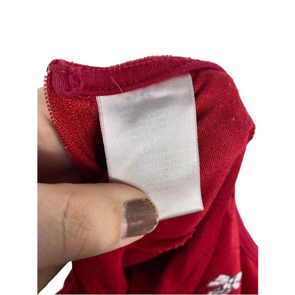 Minnie Mouse Dress Ballerina 5T World of Disney Red Velvet Party Christmas Vtg - Picture 10 of 10